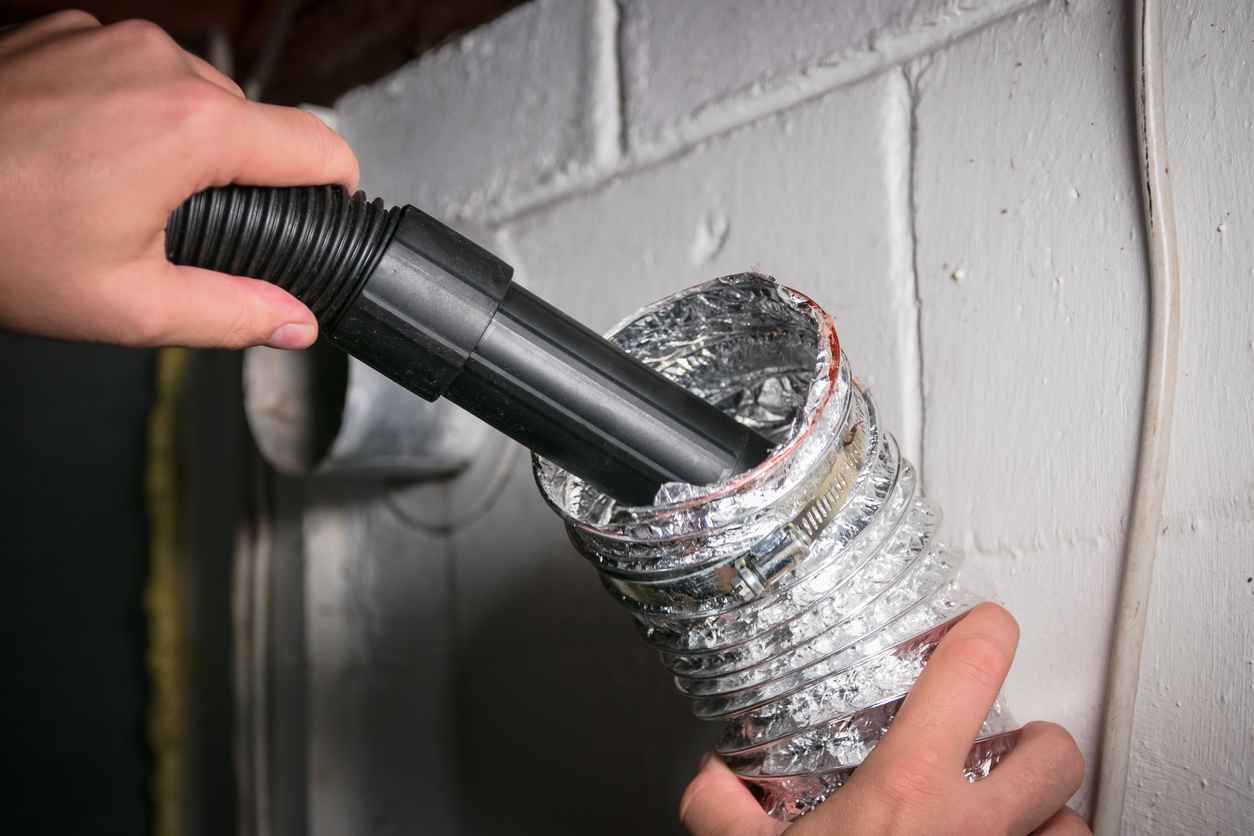 Dryer vent cleaning